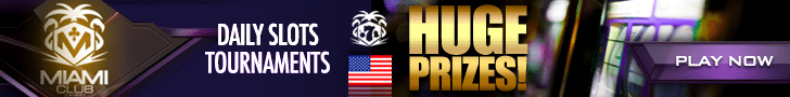 Miami
                                        Club Slots Tounament USA 728x90