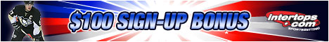 $100 Sign-up Bonus at Intertops.com!