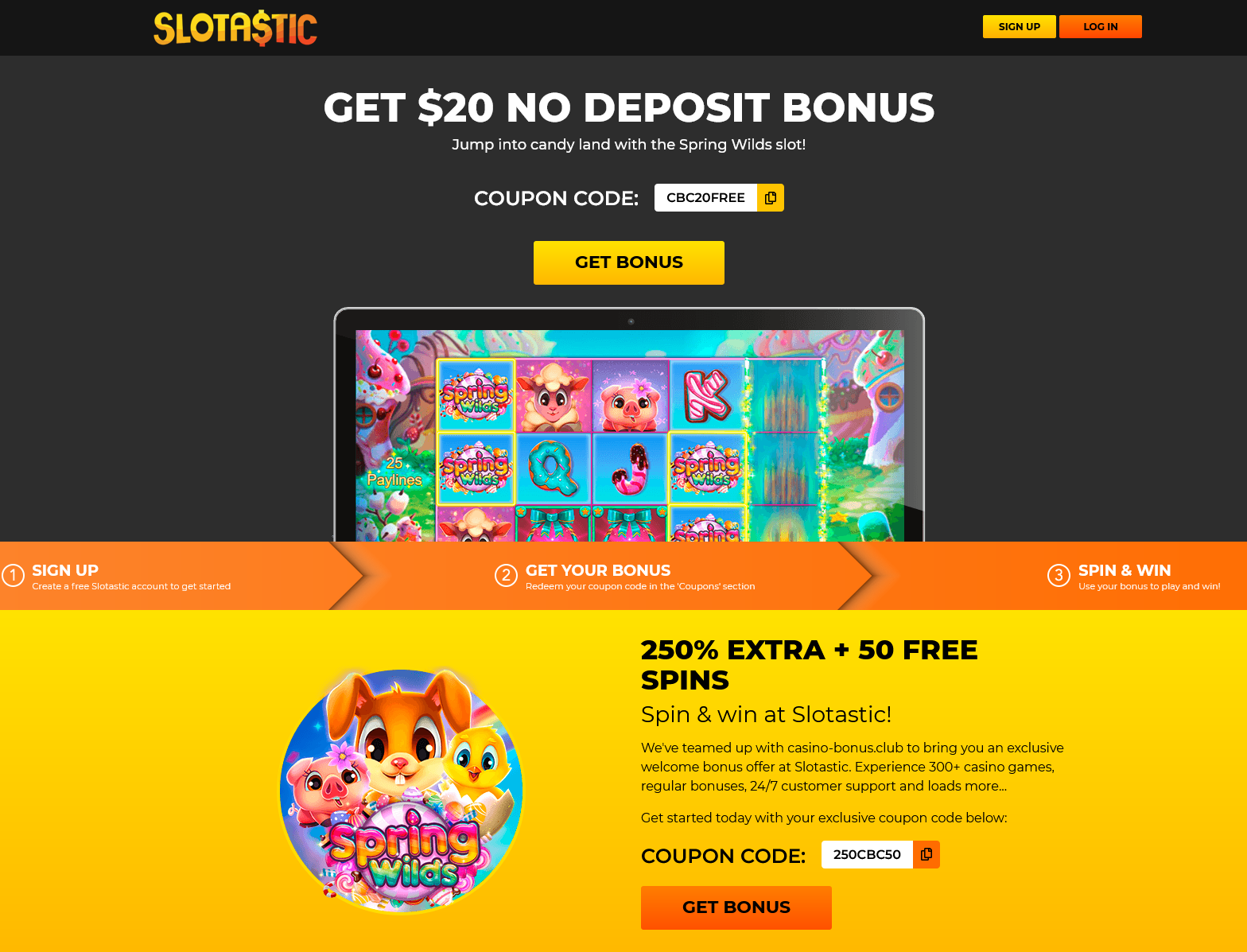 SLOTASTIC-CasinoBonusClub