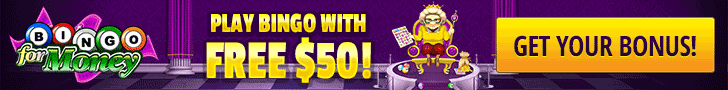 $50 Free Welcome Bonus, memorable bingo session!